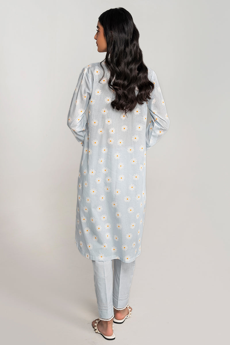 DAISY DEW-2PC PRINTED LAWN SUIT