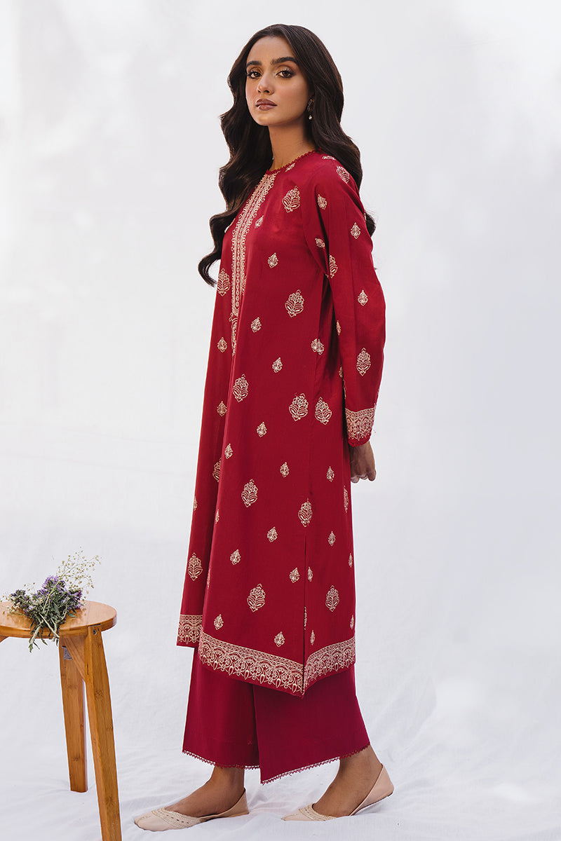 MIDNIGHT MYSTERY-2PC PRINTED LAWN SUIT