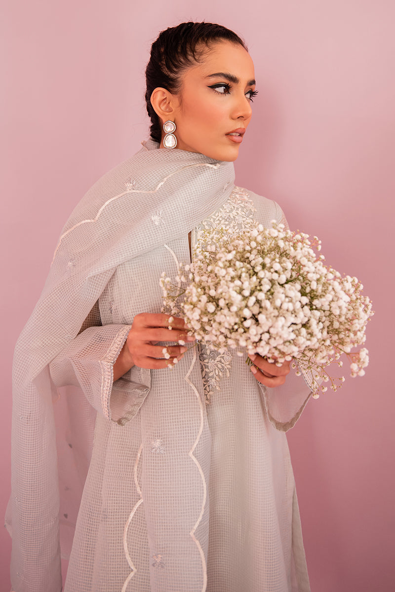 AQUA HAZE-2PC (SHIRT & DUPATTA)