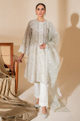 OLIVE SWAY-2PC (SHIRT & DUPATTA)