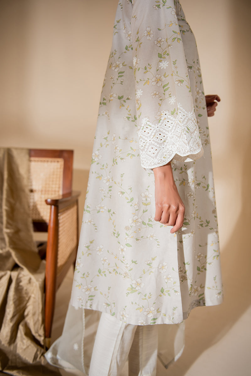 OLIVE SWAY-2PC (SHIRT & DUPATTA)