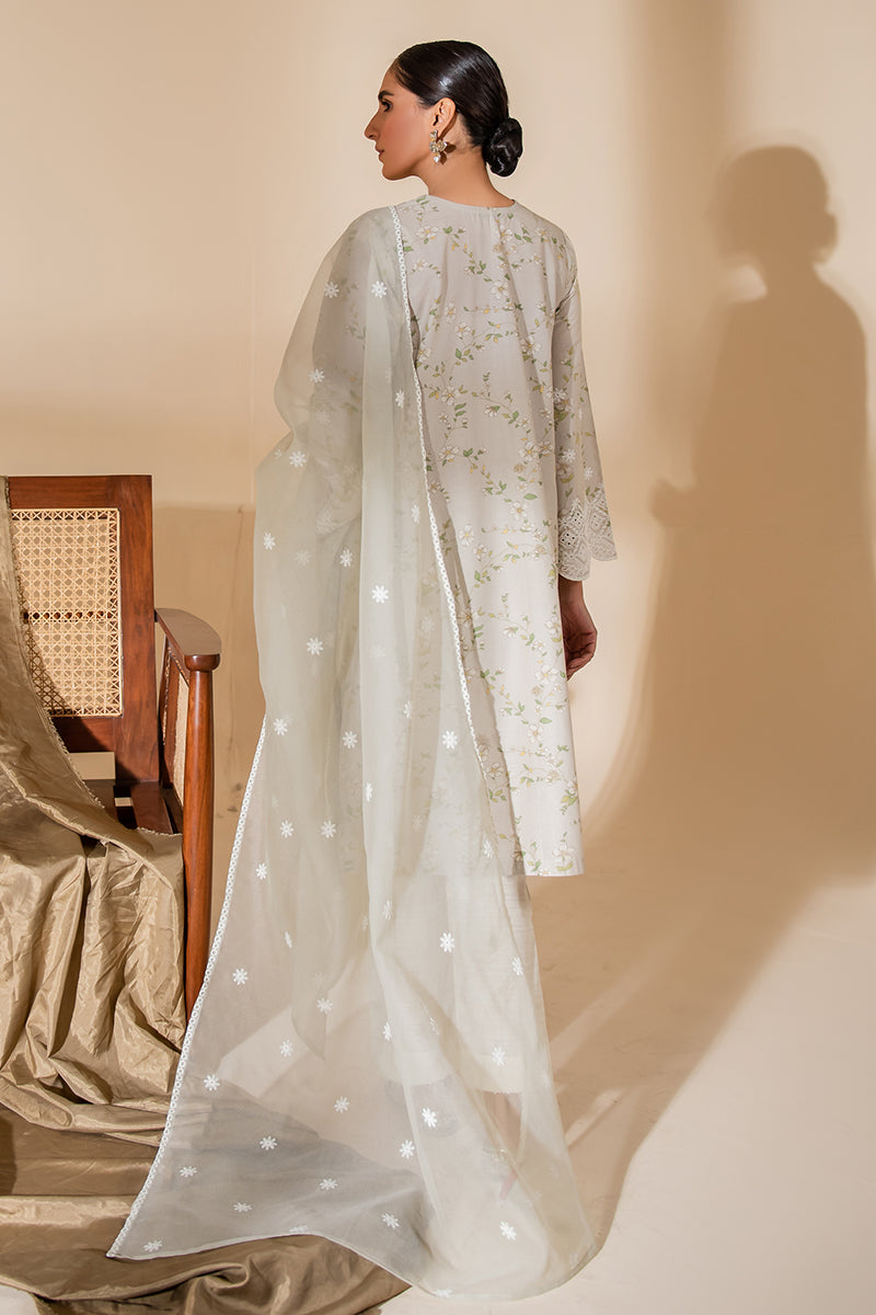 OLIVE SWAY-2PC (SHIRT & DUPATTA)