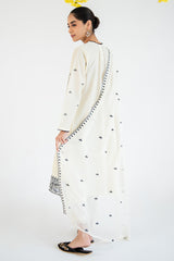 SAND SHELL-2PC (SHIRT & DUPATTA)