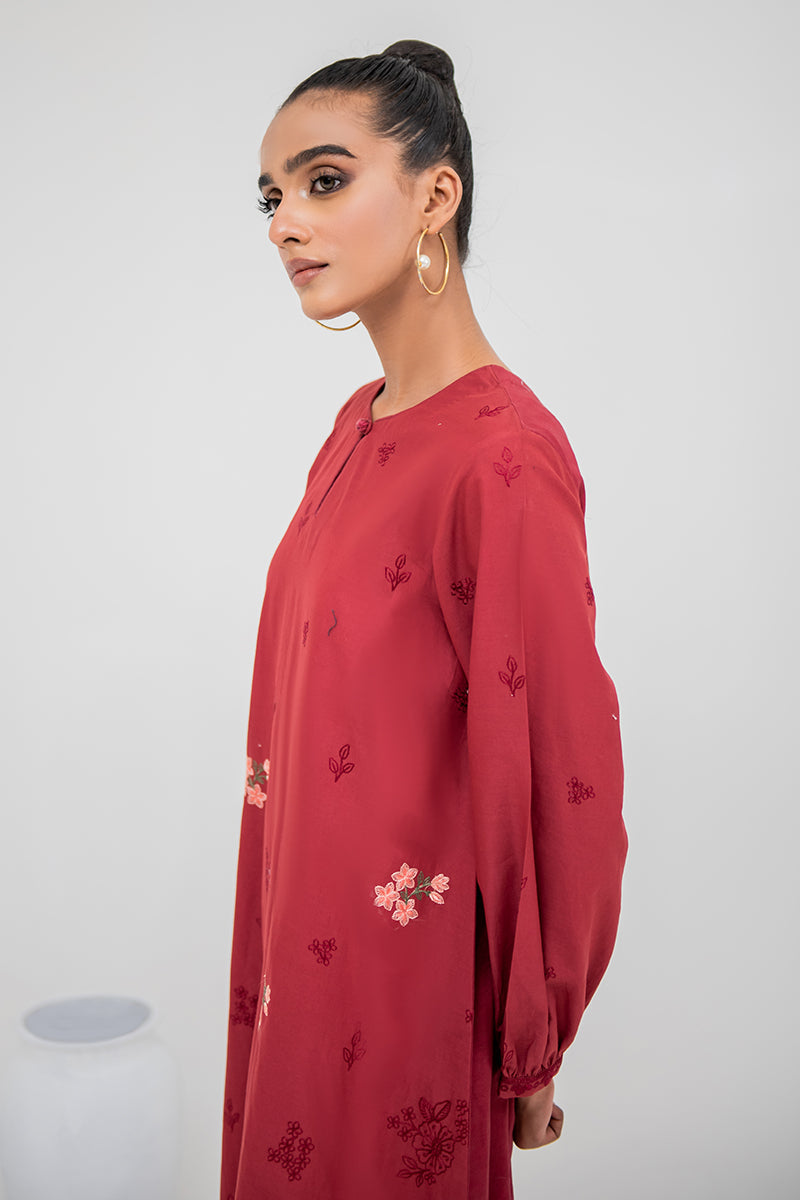 SCARLET AURA EMBROIDERED SHIRT