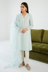 AQUA BERYL-2PC (SHIRT & DUPATTA)
