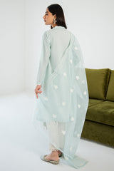 AQUA BERYL-2PC (SHIRT & DUPATTA)