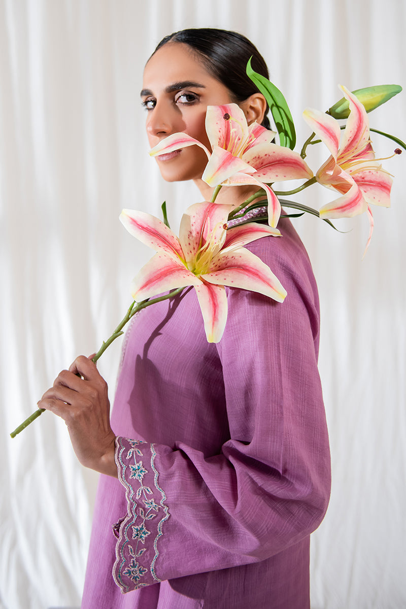 ORCHID HAZE-2PC (SHIRT & TROUSER)