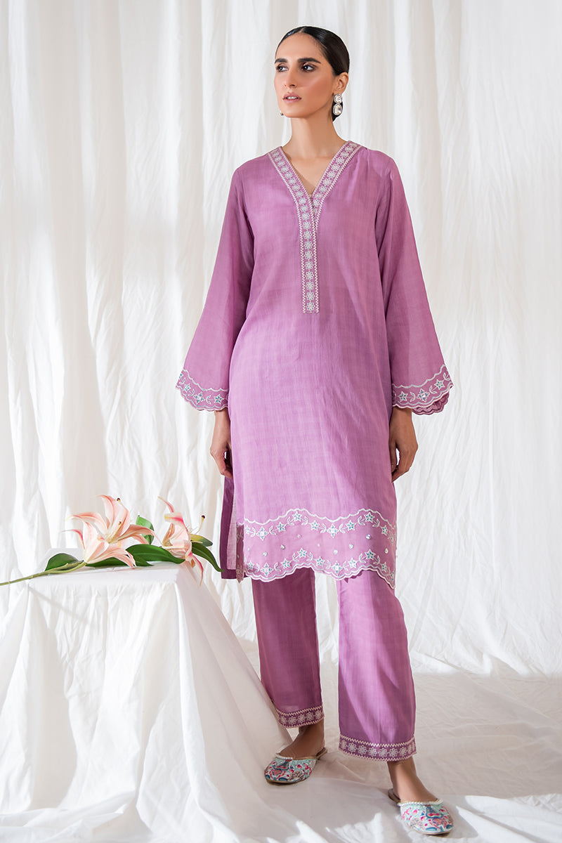ORCHID HAZE-2PC (SHIRT & TROUSER)
