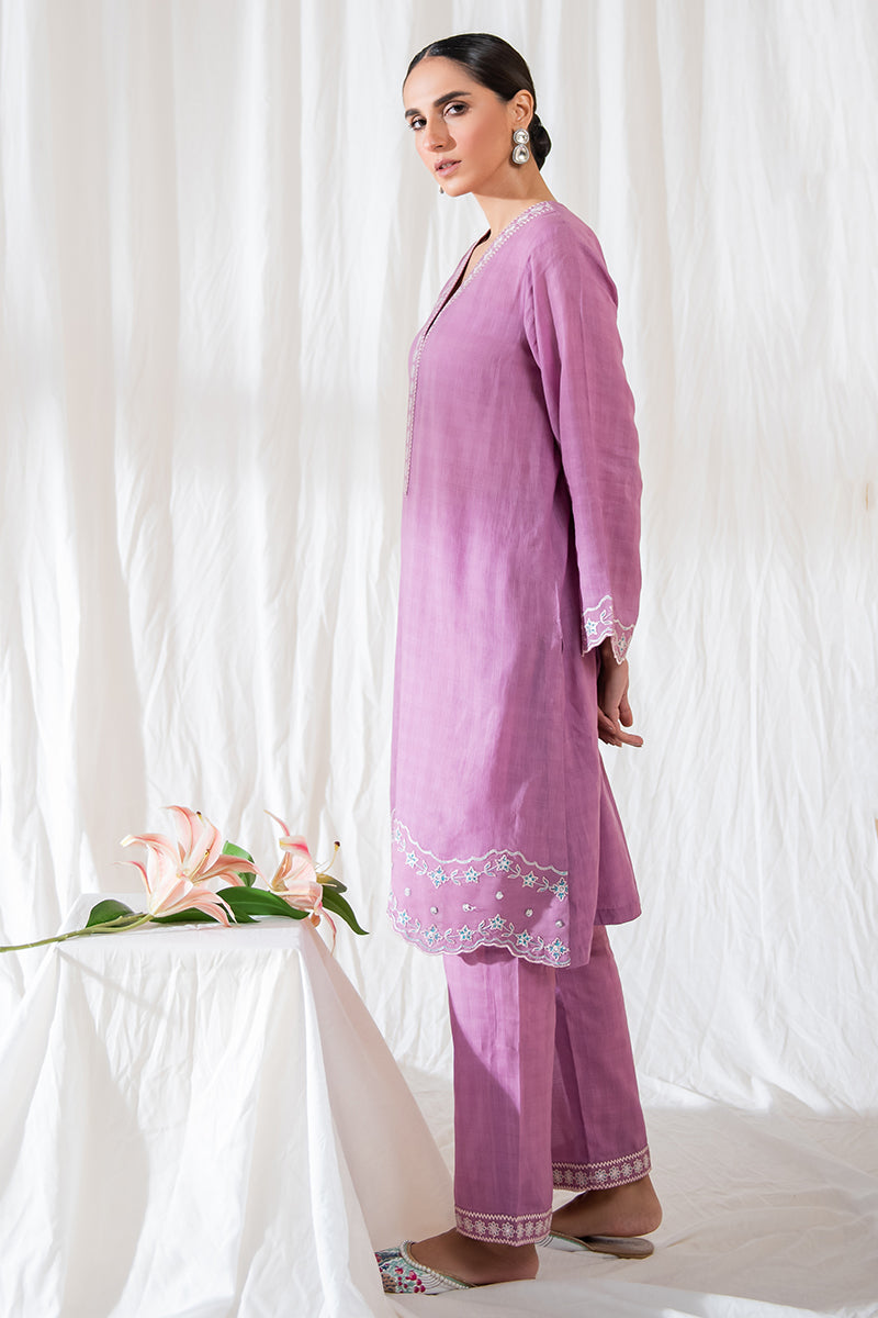ORCHID HAZE-2PC (SHIRT & TROUSER)
