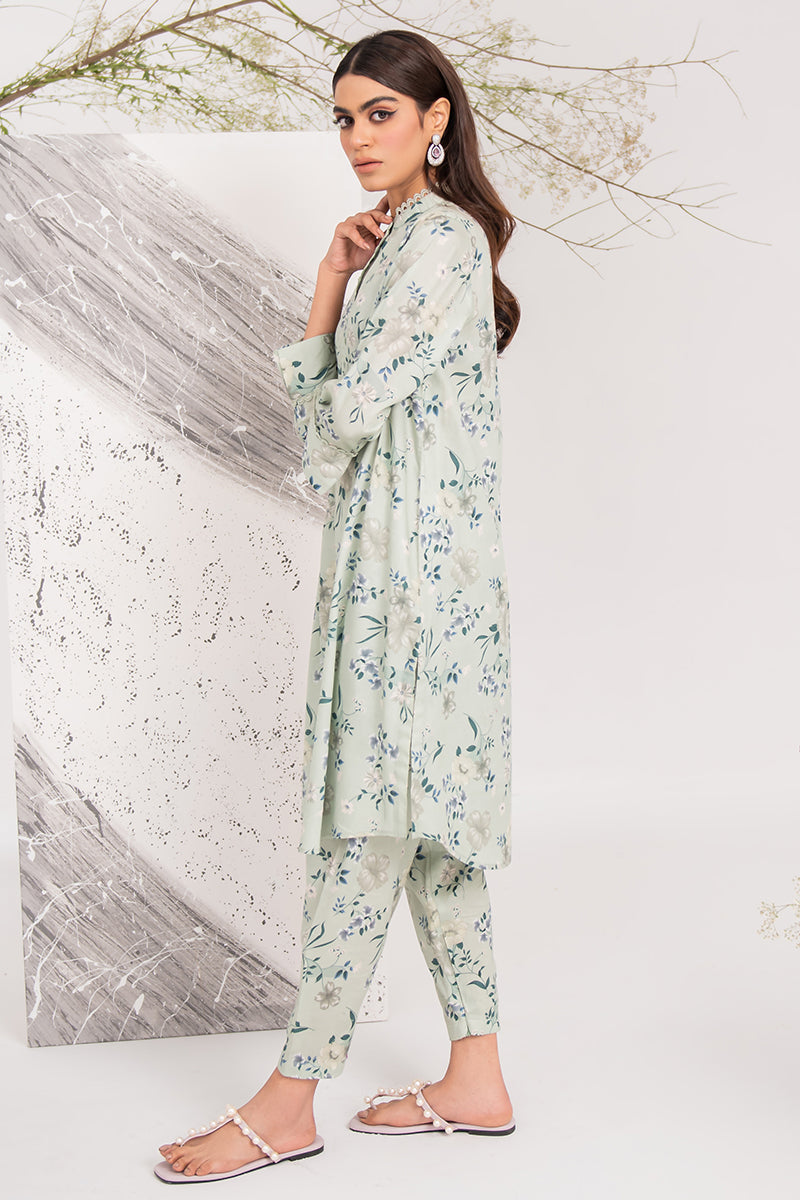 WATER LILLY-2PC (SHIRT & TROUSER)