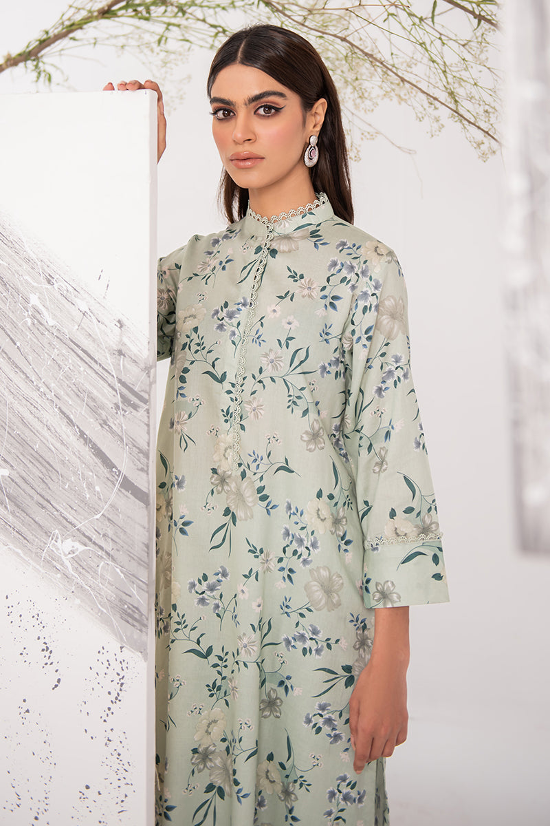 WATER LILLY-2PC (SHIRT & TROUSER)