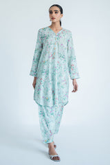 AQUA DUST-2PC (SHIRT & TROUSER)