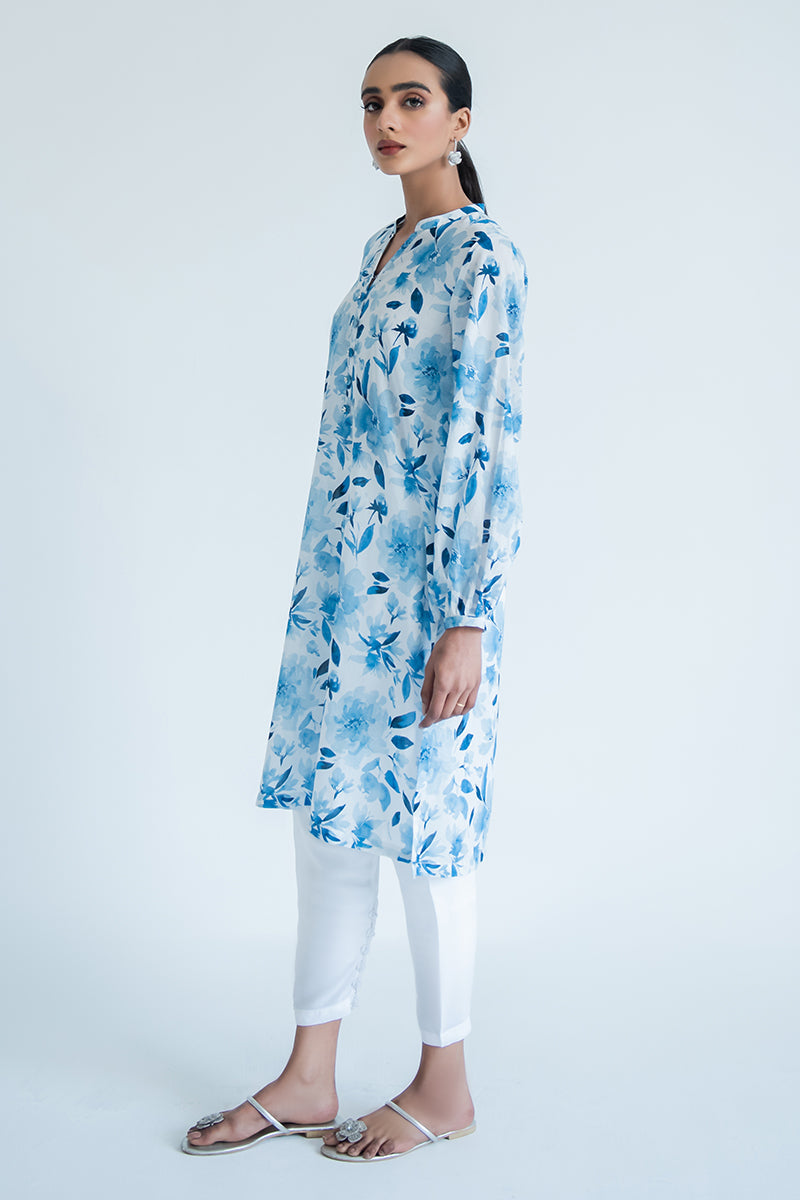 FLORAL SPLASH DIGITAL PRINTED SHIRT
