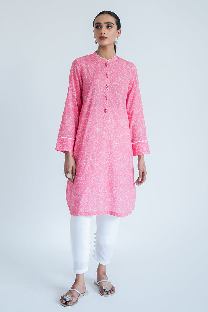 PEACHY GLIDE DIGITAL PRINTED SHIRT