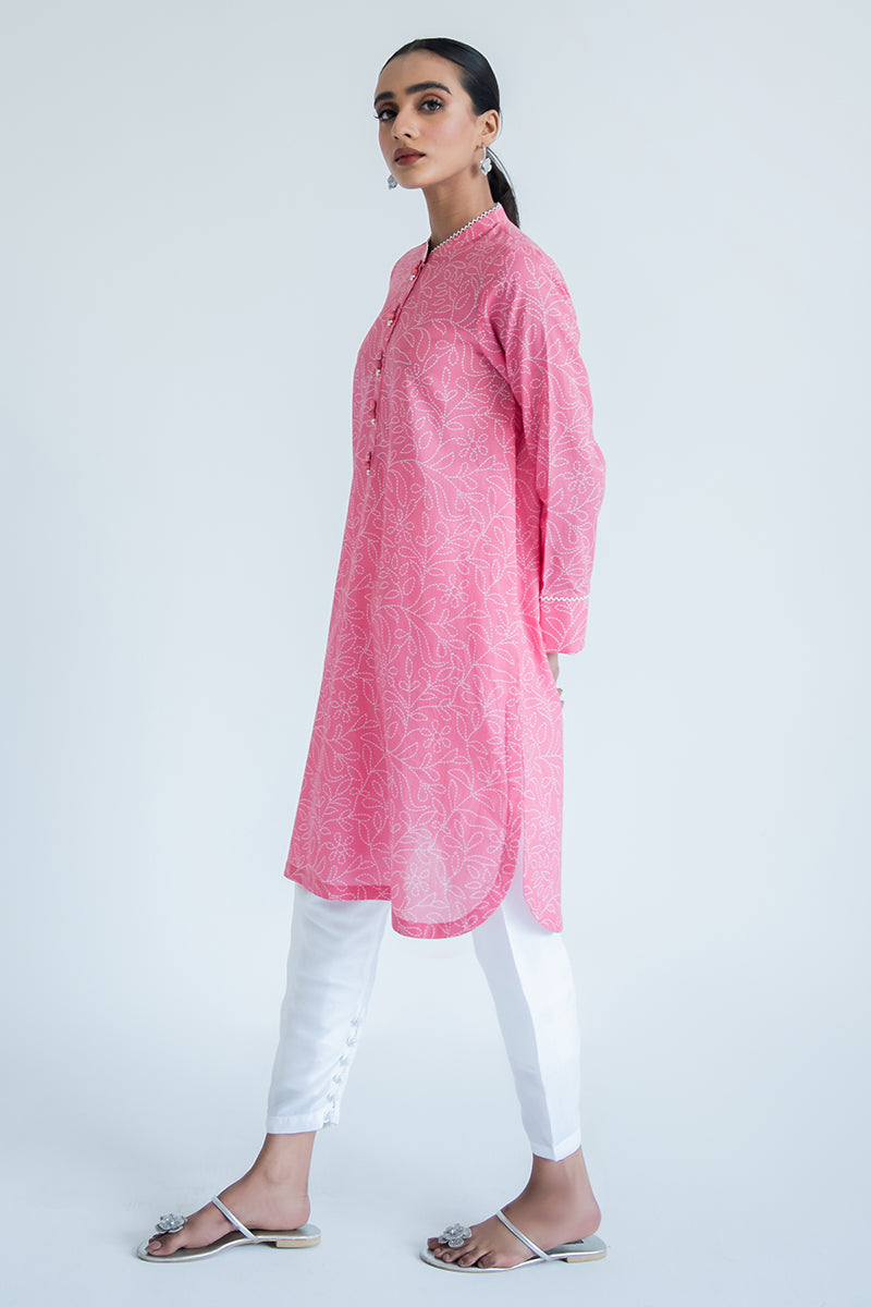 PEACHY GLIDE DIGITAL PRINTED SHIRT