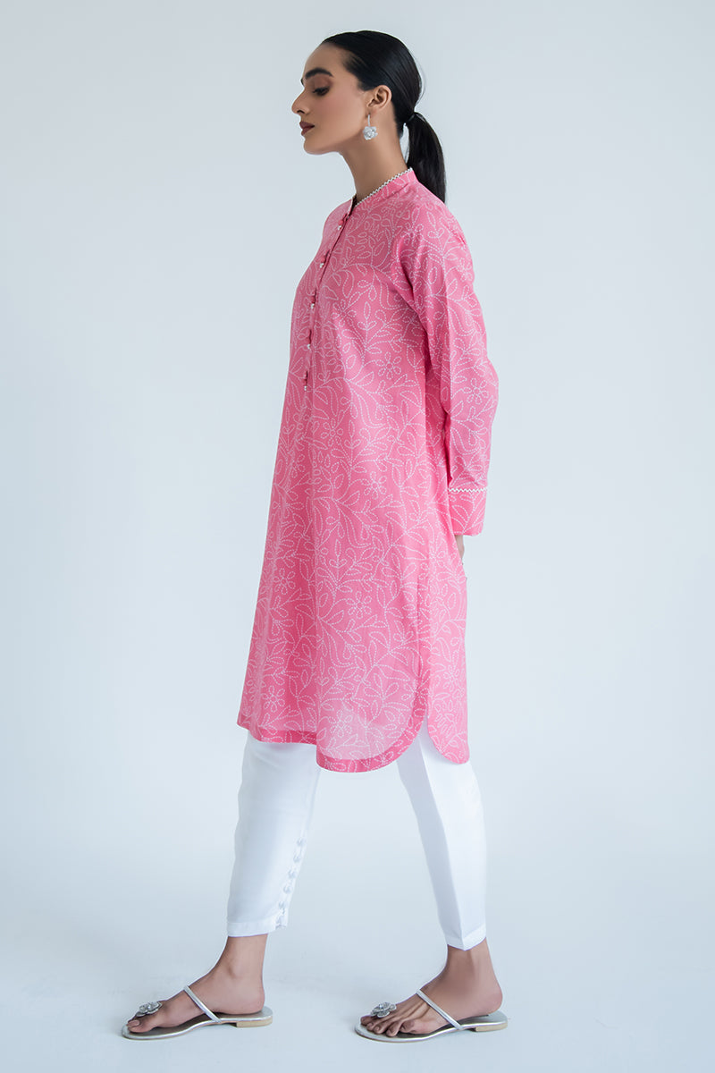 PEACHY GLIDE DIGITAL PRINTED SHIRT