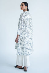 IVORY MAZE DIGITAL PRINTED SHIRT