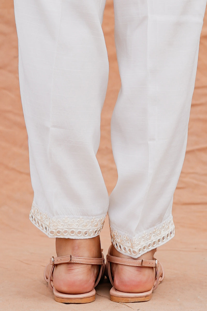 SEQUIN EMB PANTS 1