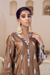 WOOD LAND FERN EMBROIDERED SHIRT