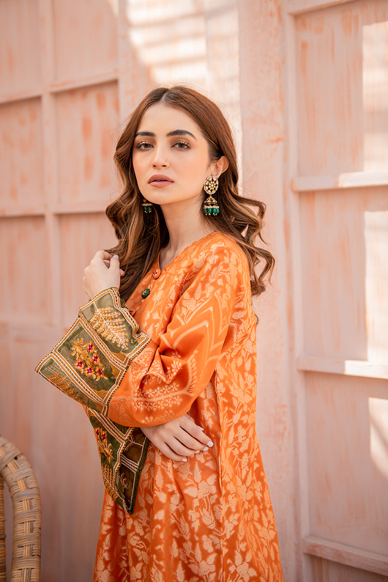 SUNEHRI - EMBROIDERED SHIRT