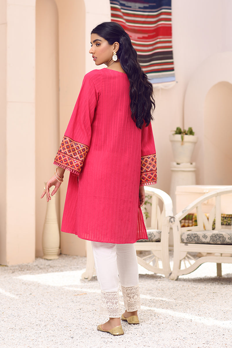 PINK BLOOM - EMBELLISHED SHIRT