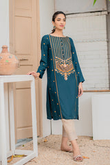 LUSH GARNET - EMBROIDERED SHIRT