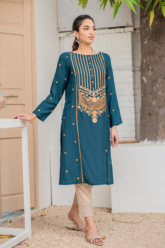 LUSH GARNET - EMBROIDERED SHIRT