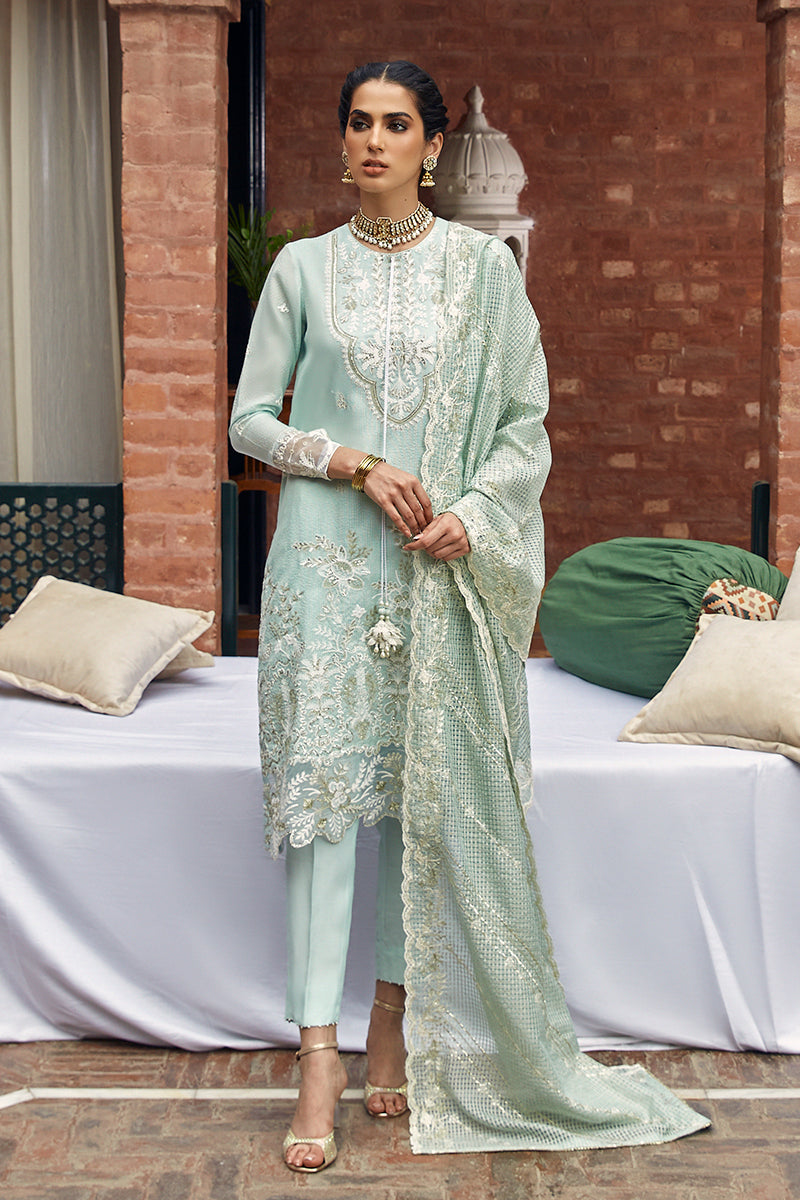 FLORESCENCE GLAM-3PC (SHIRT, TROUSER & DUPATTA)
