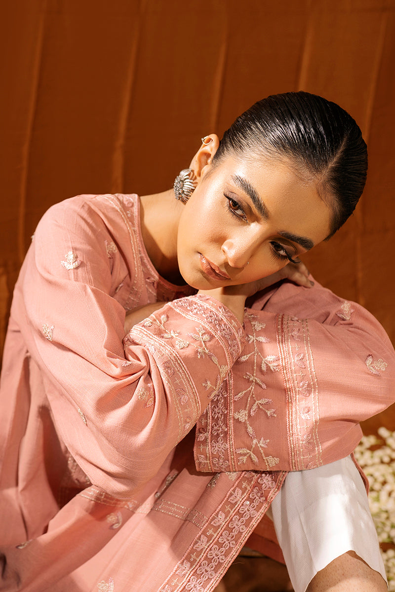 ROSE WOOD-2 PC (SHIRT & DUPATTA)