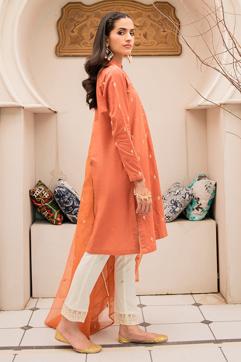 AUTUMN GLAZE-2PC (SHIRT & DUPATTA)