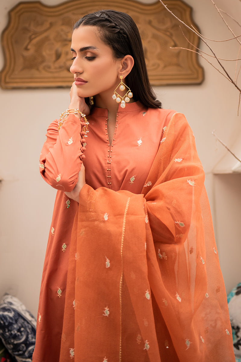 AUTUMN GLAZE-2PC (SHIRT & DUPATTA)