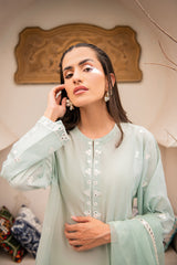 MISTY BLOOM-2PC (SHIRT & DUPATTA)