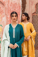COSMIC JADE-2PC (SHIRT & DUPATTA)