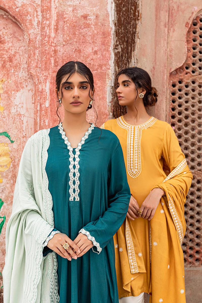 COSMIC JADE-2PC (SHIRT & DUPATTA)
