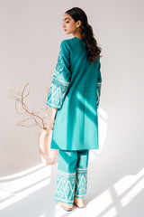 TEAL EBONY-2PC (SHIRT & TROUSER)