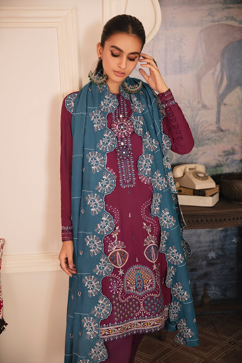 ASTER GLAZE EMBROIDERED SHIRT - 3PC