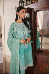 CRYSTAL LINES - 3PC (SHIRT, TROUSER & DUPATTA)