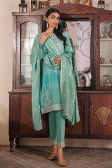 CRYSTAL LINES - 3PC (SHIRT, TROUSER & DUPATTA)