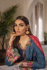 MOROCCAN TAPESTRY-3PC LINEN SUIT