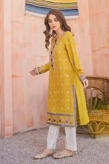 YELLOW EMBROIDERED SHIRT