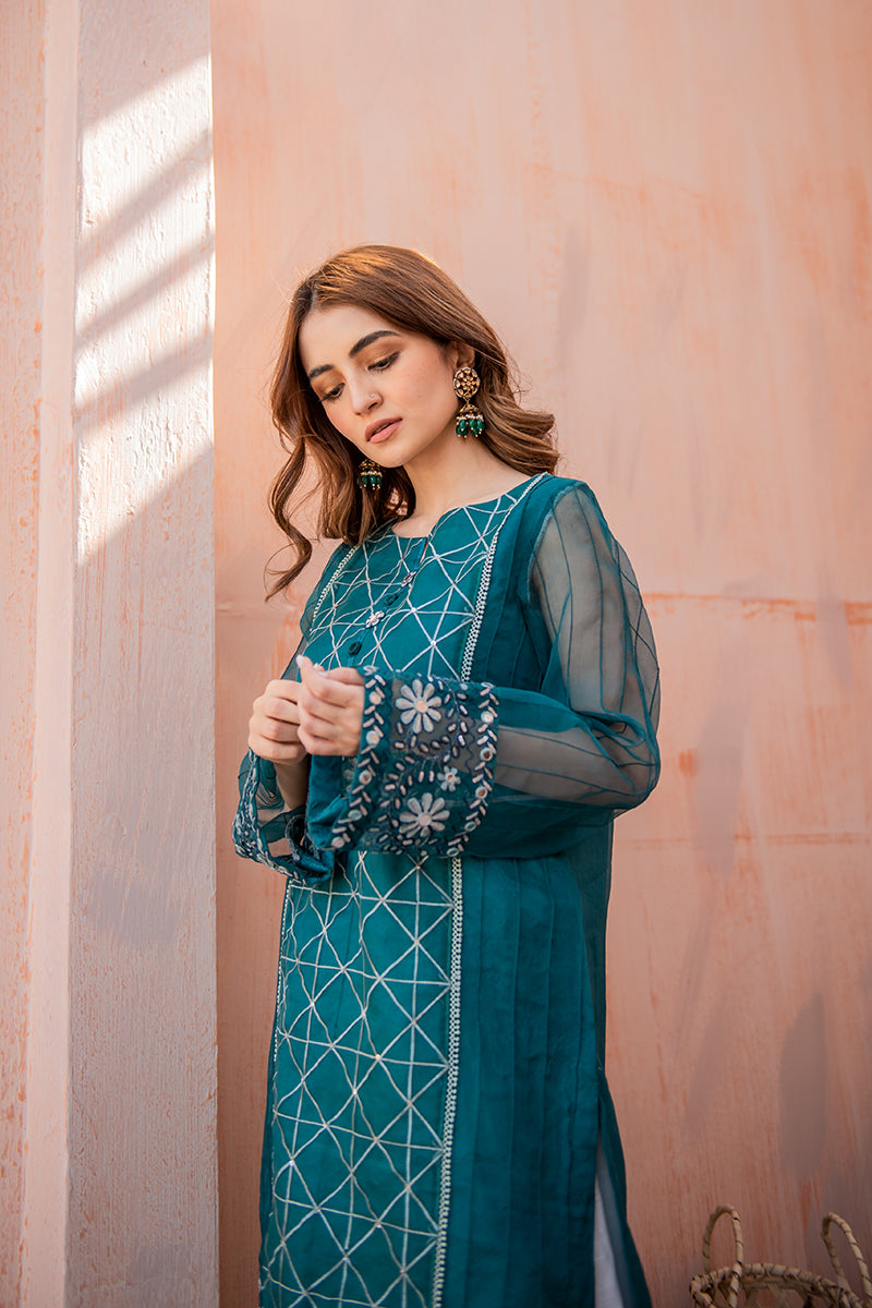 SATRANGI EMBELLISHED SHIRT