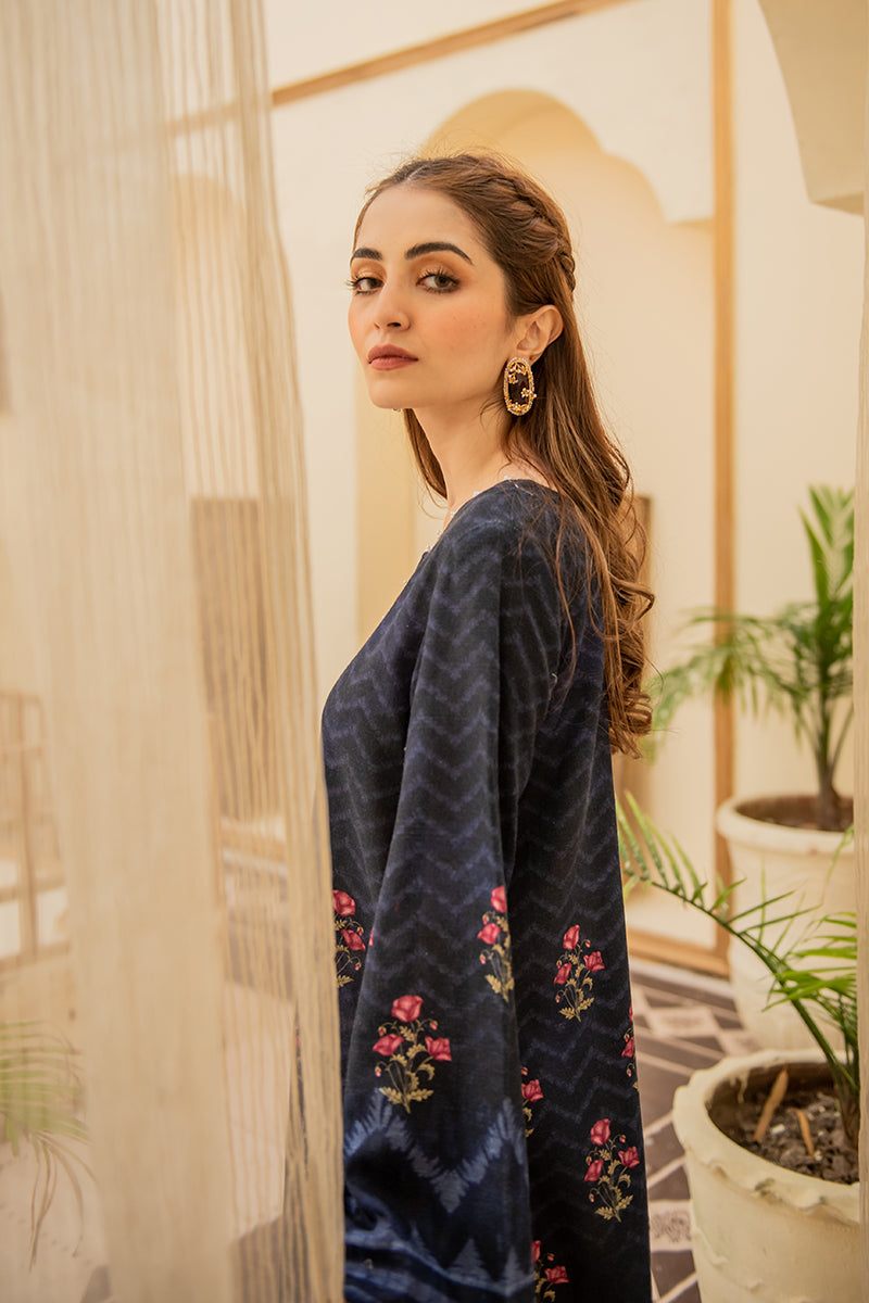 MIDNIGHT BLUE - PRINTED SHIRT