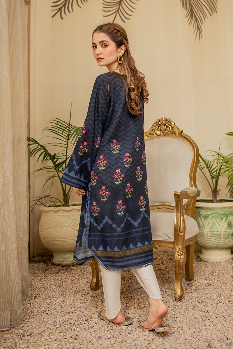 MIDNIGHT BLUE - PRINTED SHIRT