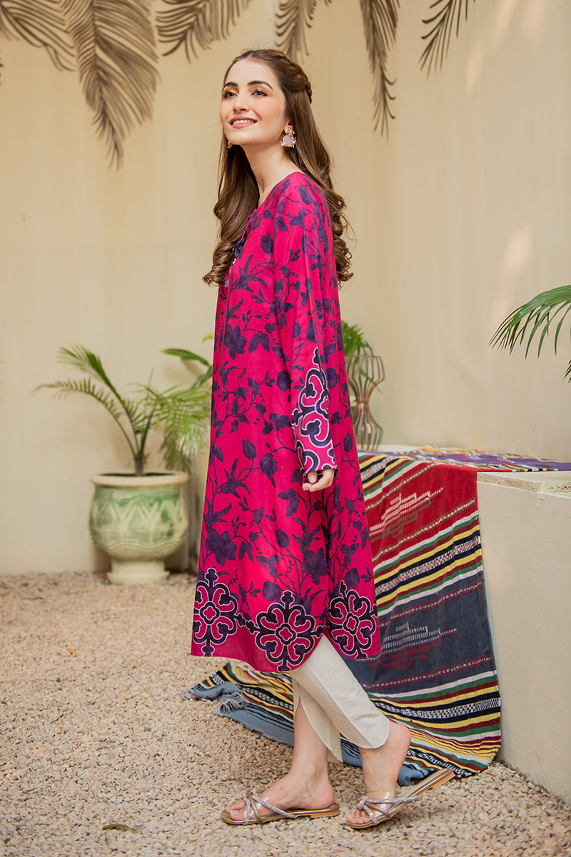 FUSCHIA FLINT - PRINTED SHIRT