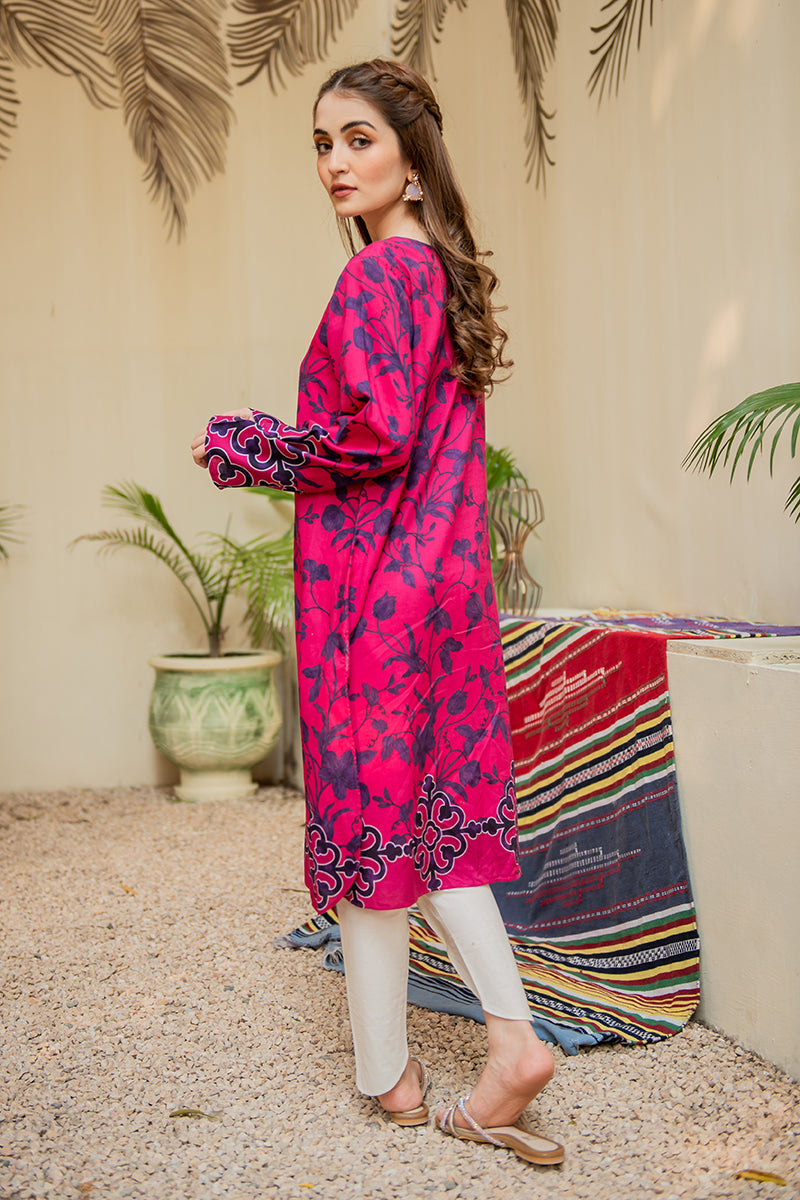 FUSCHIA FLINT - PRINTED SHIRT