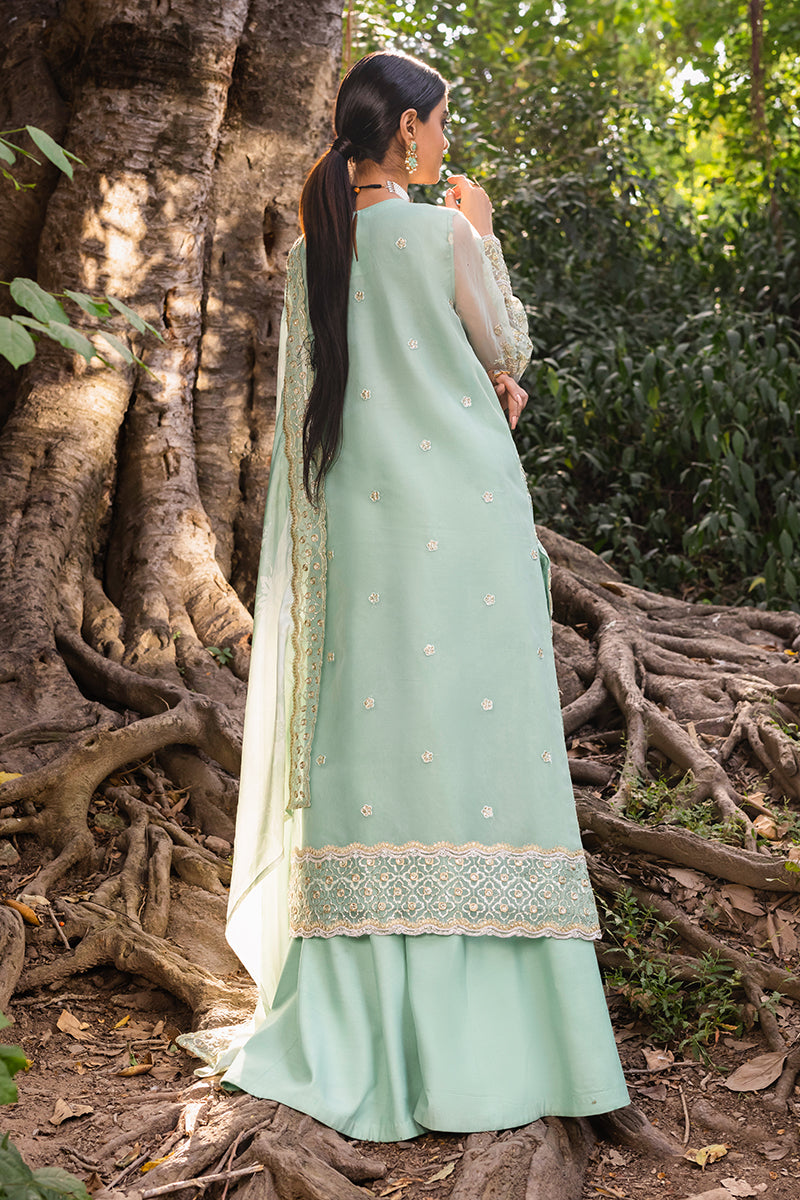 GRANITE ARONA-4PC EMBROIDERED ORGANZA SUIT