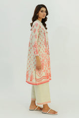 CORAL GLINT-2PC KHADDAR PRINTED SUIT