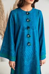 MEDIEVAL ORNATE-2PC KHADDAR PRINTED SUIT