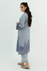 SOFT HAIL-2PC LINEN PRINTED SUIT