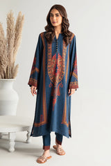 OCEAN BUFF-2PC PRINTED LINEN SUIT